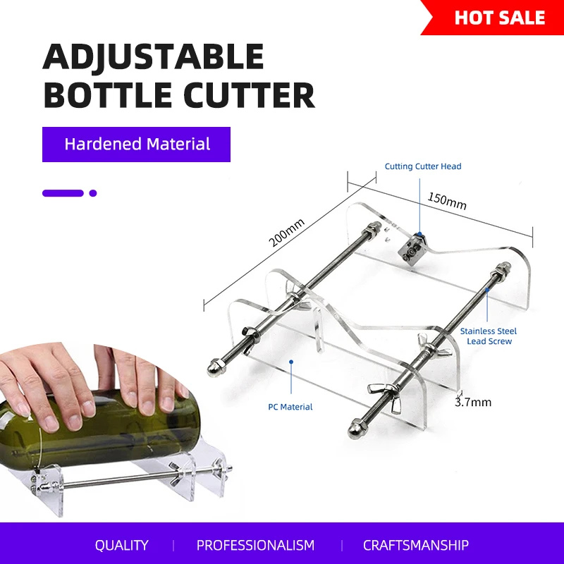 Woodworking Gift Ideas - Peralatan Pemotong Botol yang Ditingkatkan untuk