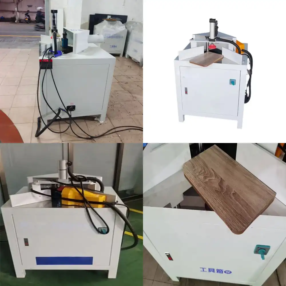 Woodworking Table - Mesin Penggiling Sudut Meja dari Papan