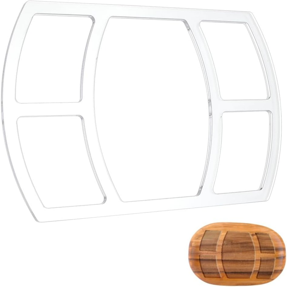 Woodworking Templates - 5 Template Router Valet Tray Persegi