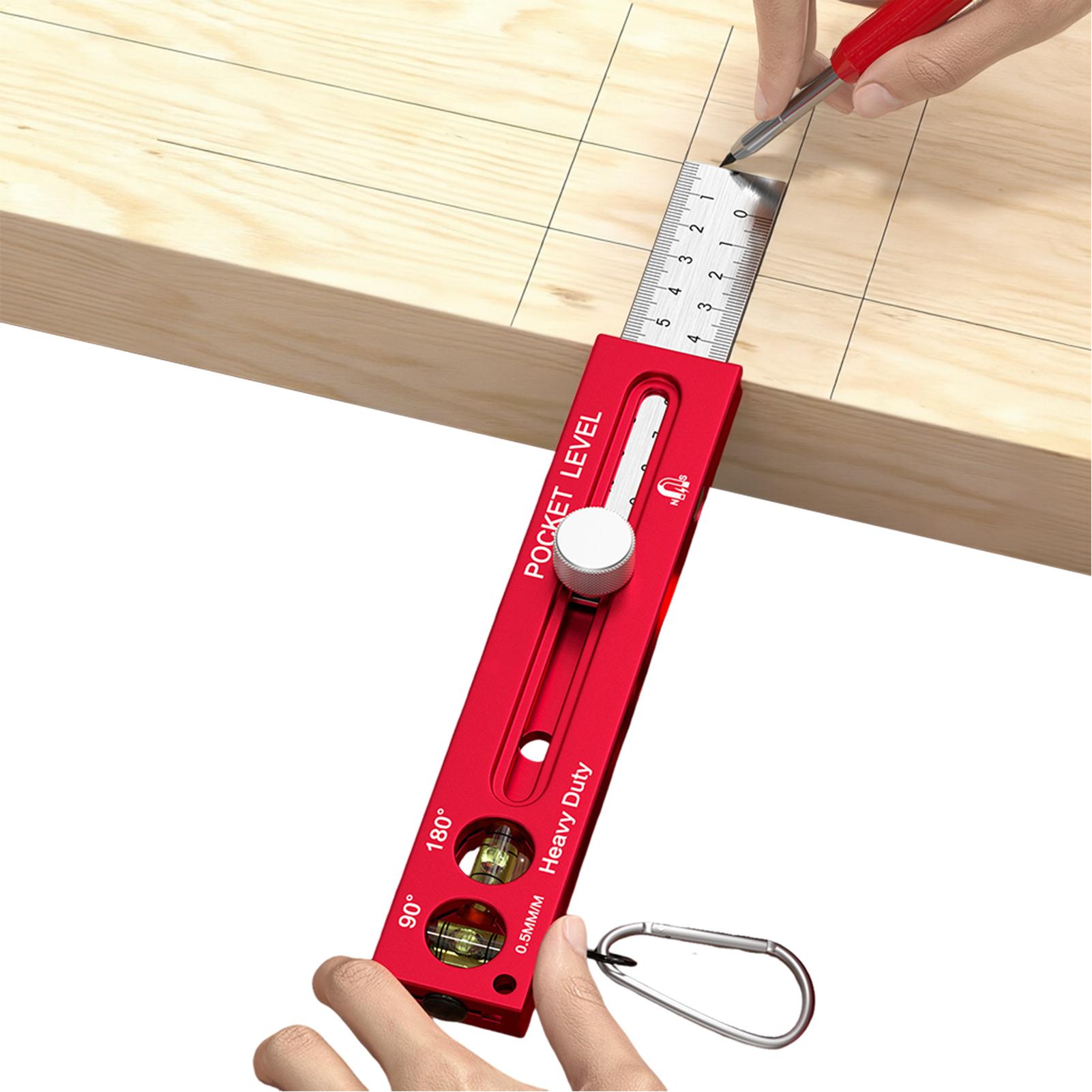 Woodworking Templates - Alat Ukur Pertukangan Kayu, Template Horizontal