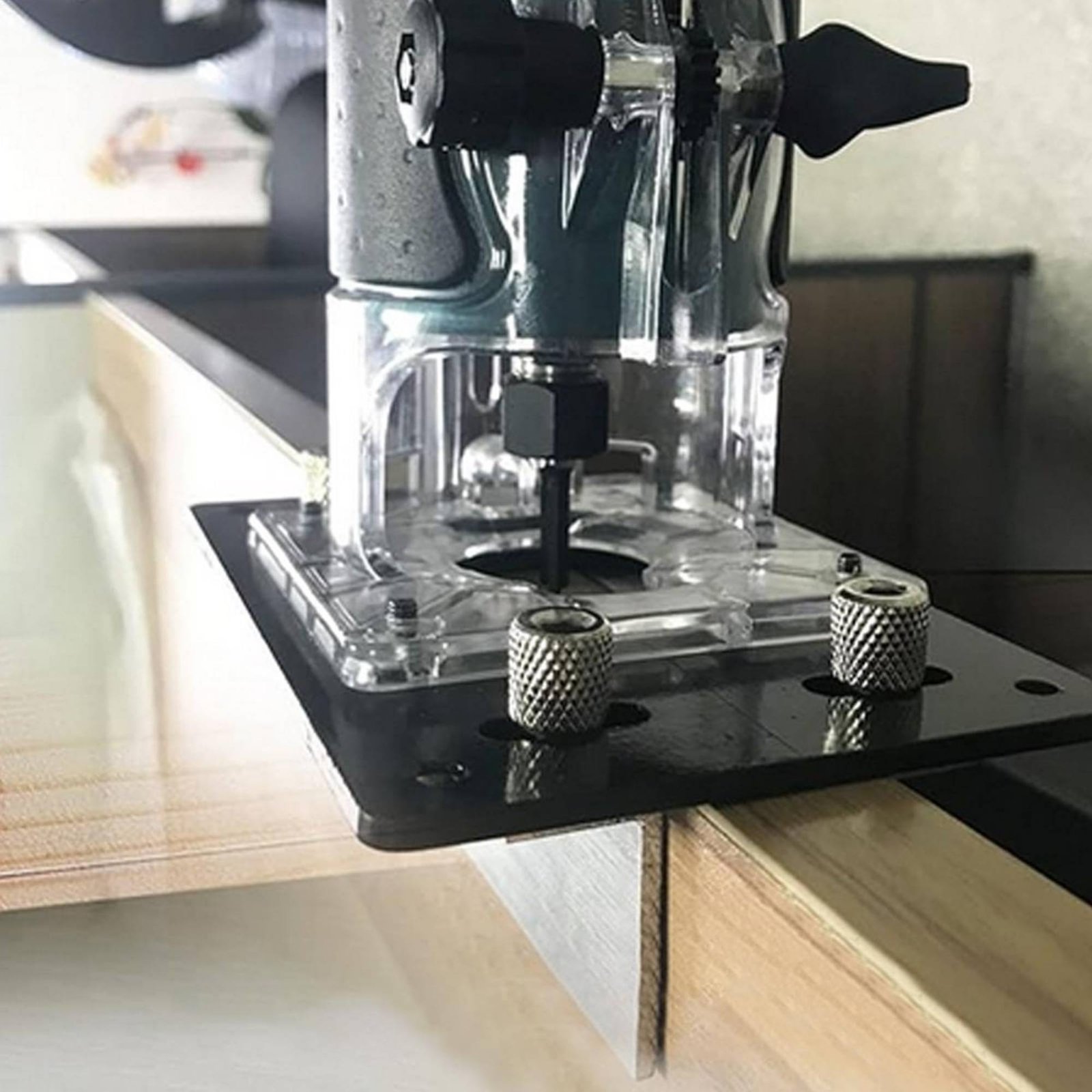 Woodworking Templates - Jig Konektor Tersembunyi Multifungsi, Jig Slot