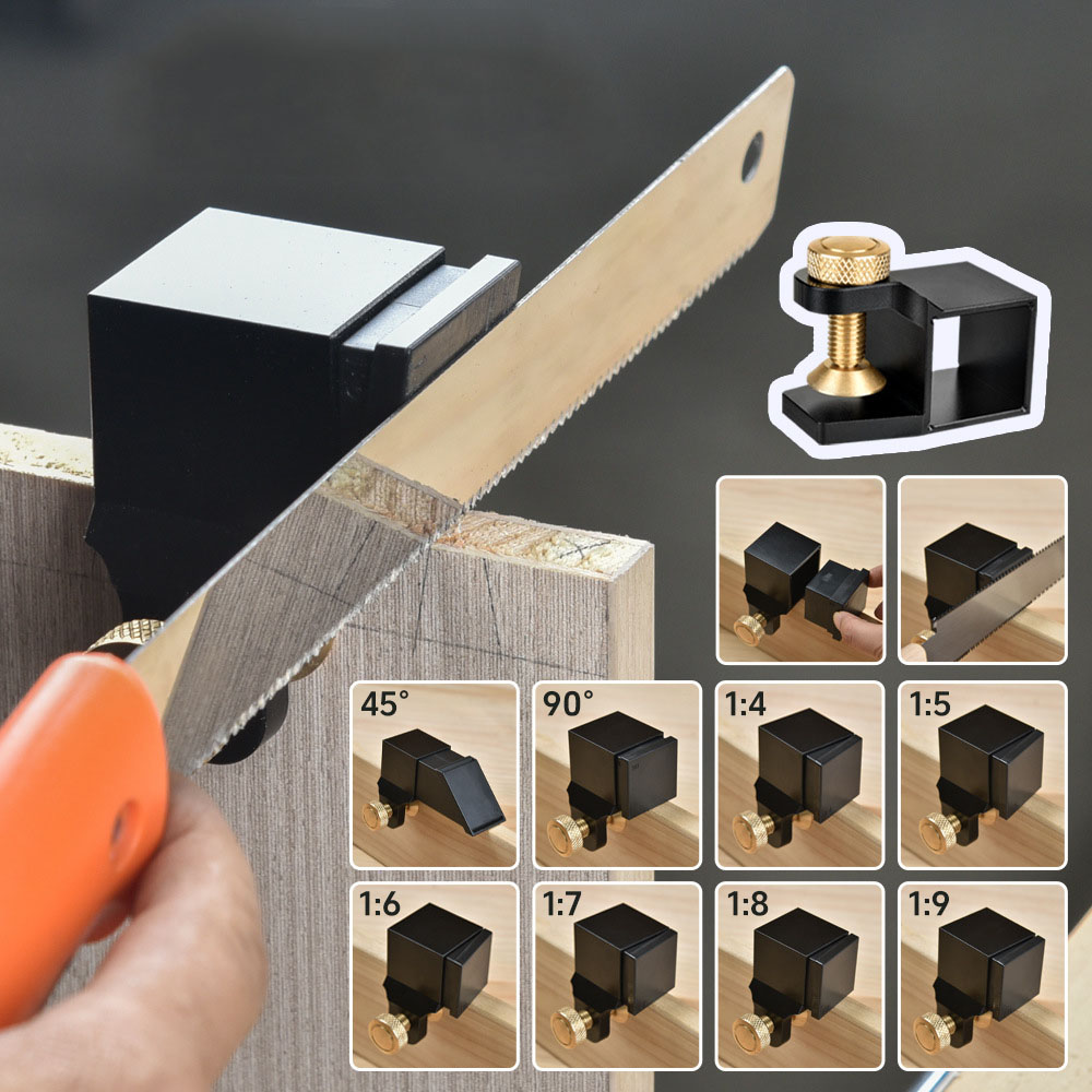 Woodworking Classes - Dovetail meteran Tenon, panduan gergaji tangan,