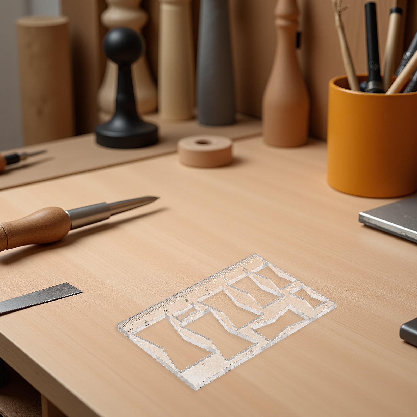 Template Router Bowtie Akrilik - Woodworking Templates ulasan dan harga