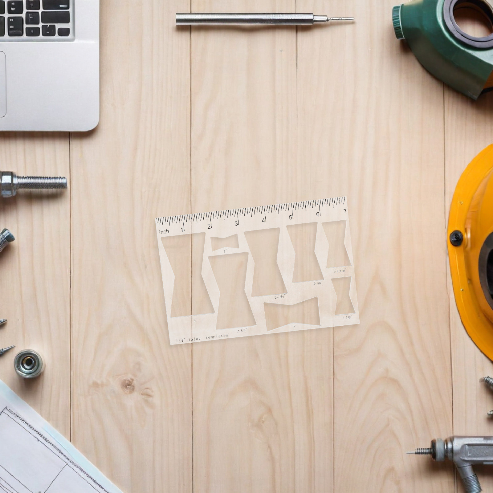 Template Router Bowtie Akrilik - Woodworking Templates ulasan dan harga