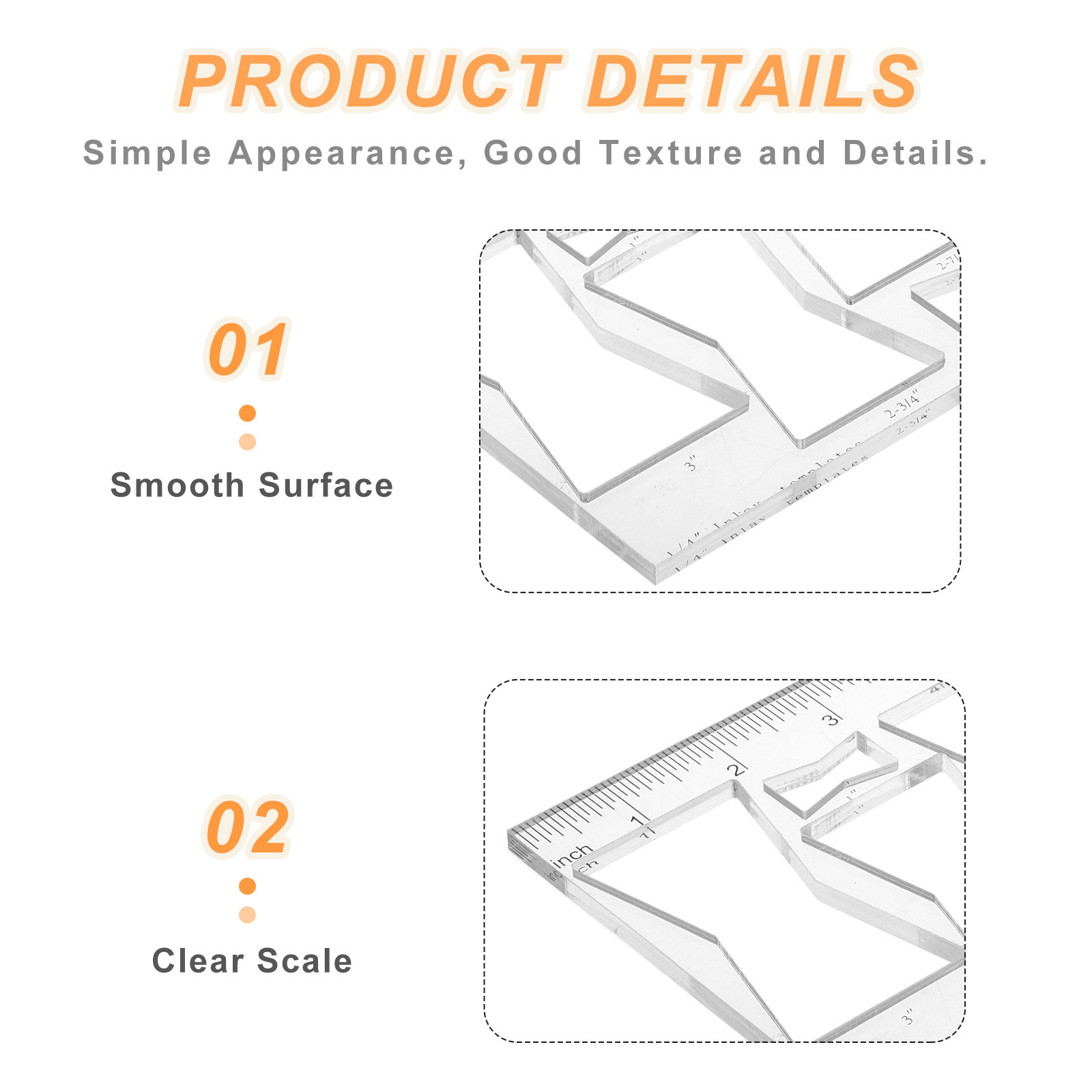Template Router Bowtie Akrilik - Woodworking Templates ulasan dan harga