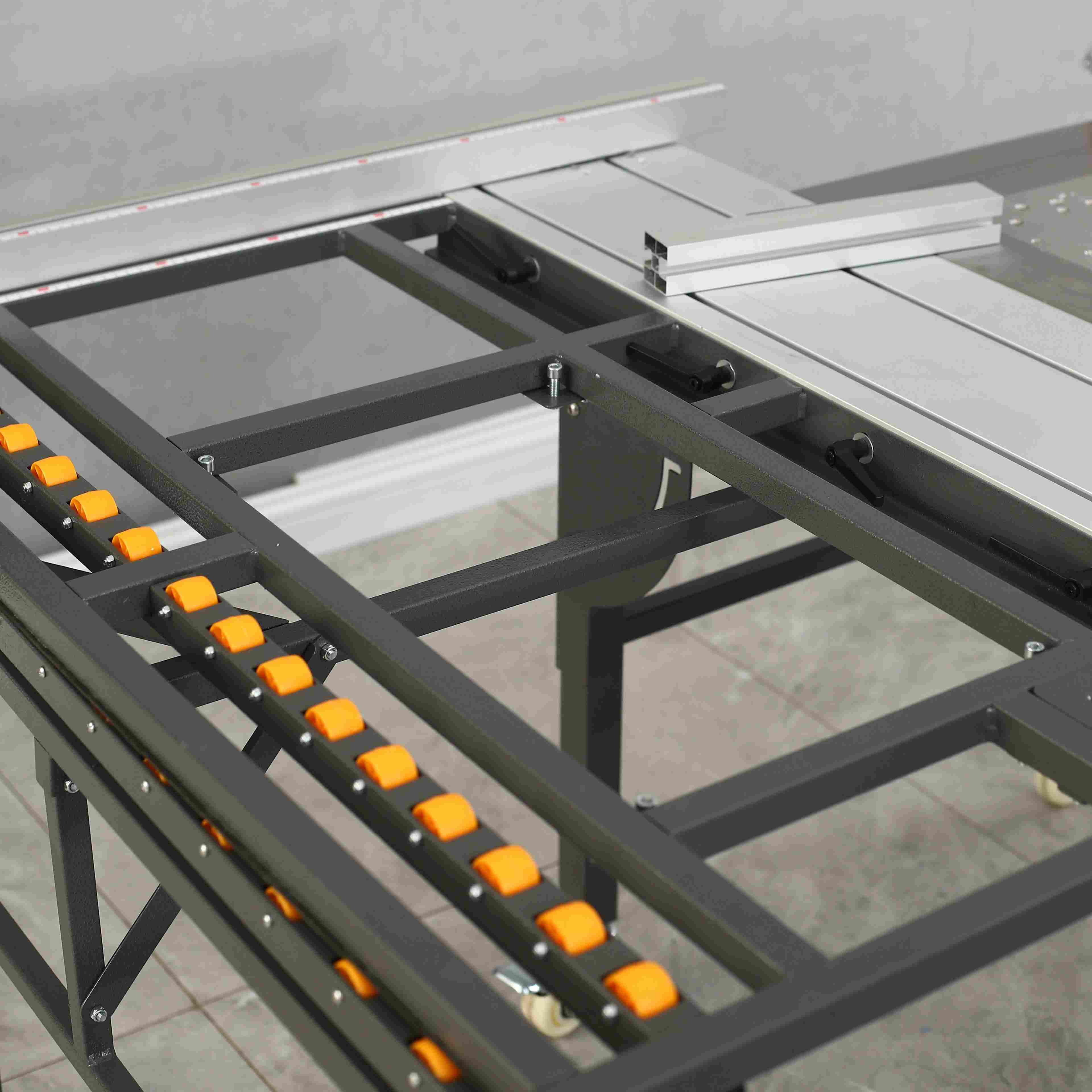 Mesin Gergaji Meja Geser WJ480 - Woodworking Table ulasan dan harga