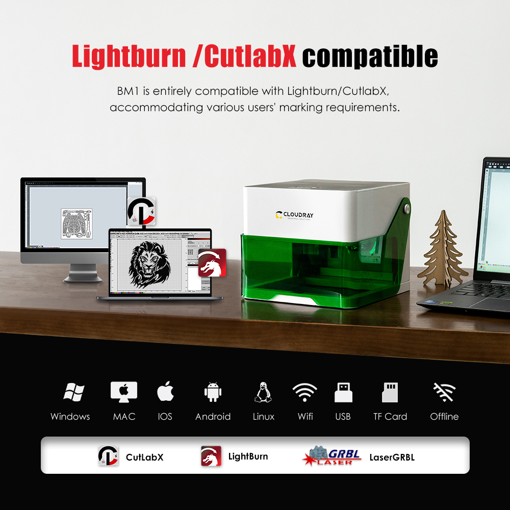 Cloudray mesin pengukir Laser  - Woodworking Classes ulasan dan harga