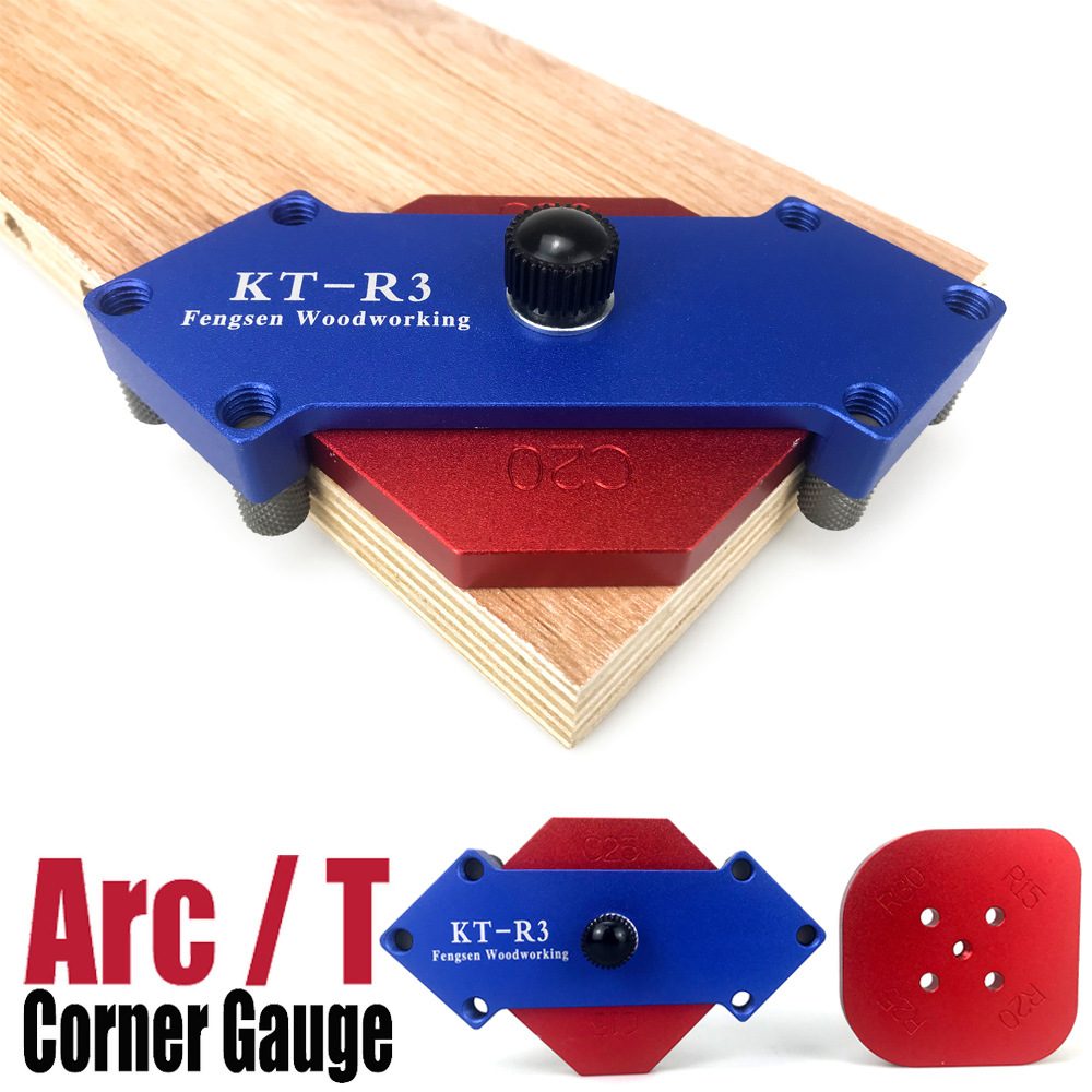 Templat penentu posisi lengkun - Woodworking Templates ulasan dan harga