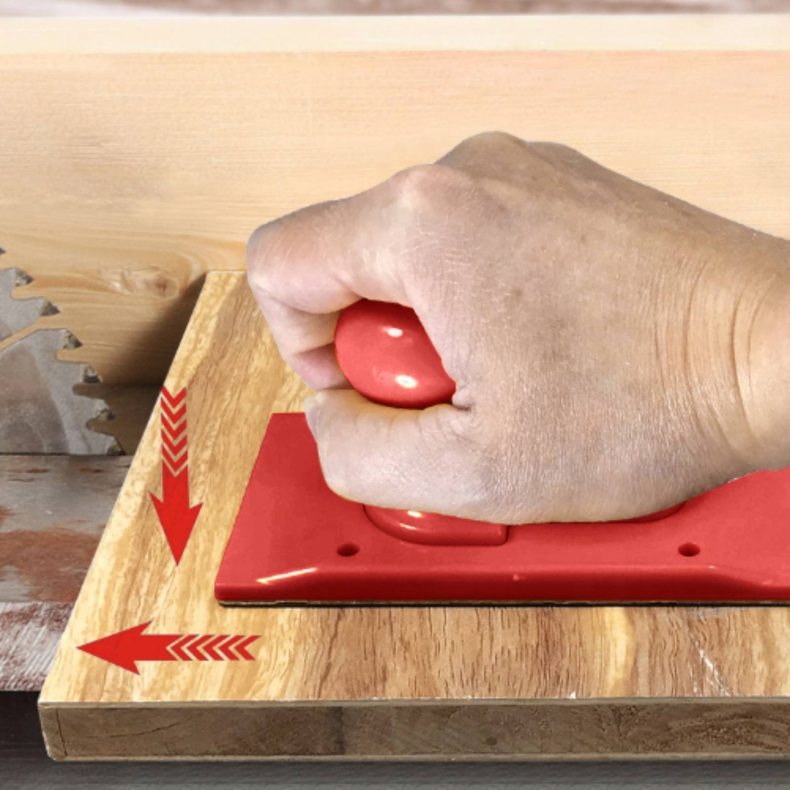 2 Buah Blok Dorong untuk Pertu - Woodworking Table ulasan dan harga